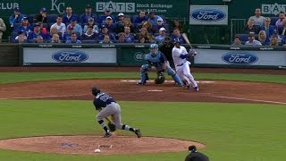 TB@KC: Archer takes another ball off foot, stays in