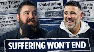 Tennessee Titans fan immediate reaction to Mike Vrabel advancing to the Super Bowl
