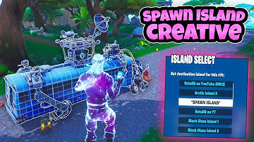 How to get *SPAWN ISLAND* in Creative! (Season 8 Glitches)