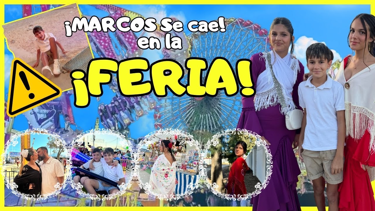 Rutina de Tarde en Familia - ¡Nos Vamos a la Feria! y Marcos tiene un accidente ¡otra vez!