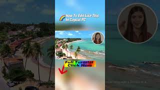 Create Circular Crop with Border #capcut #tutorial #videoediting #capcuttutorial