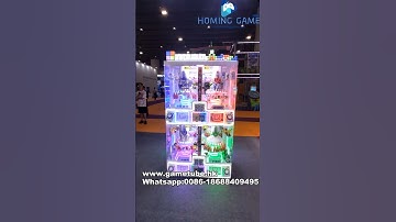 Coin Operated 4 Player Super Luxury Clip Clamp Prize Redemption Arcade Machine