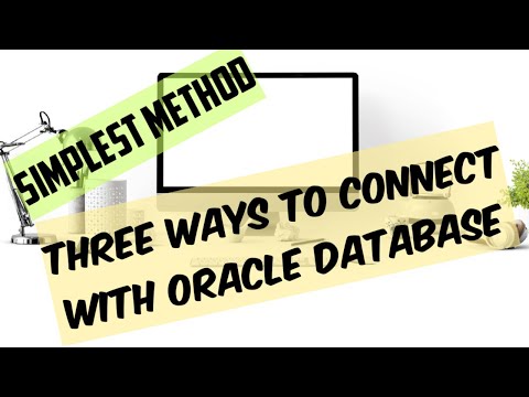 Methods to connect ORACEL database