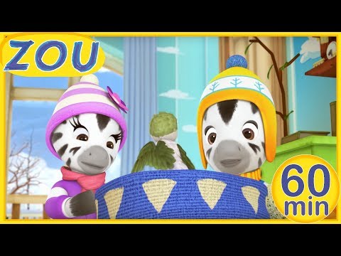 NOUVEAUX ÉPISODES! Zou en Français 🔎 ZOU ENQUÊTE 👀 60 min COMPILATION | Dessins animés 2019