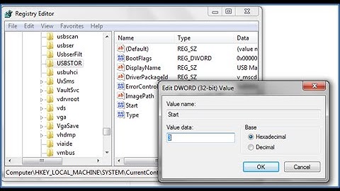 How to Enable or Disable USB PORT