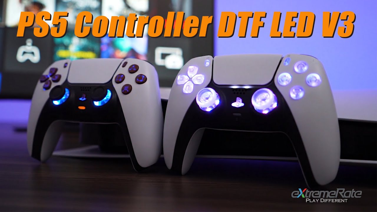 eXtremeRate PS5 DualSense Controller DTF LED Kit V3 Installation