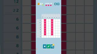 Nonocross All Levels 26  - 27 - 28 - 29 - 30 Solution Walkthrough