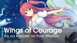 Ao No Kanata No Four Rhythm  Op  Wings Of Courage thai Subtitles