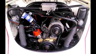 VW Beetle Engine Bay and Interior