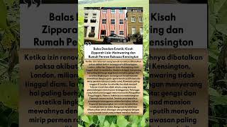 Balas Dendam Estetik:Kisah Zipporah Lisle Mainwaring dan Rumah Permen Raksasa Kensington#shortviral