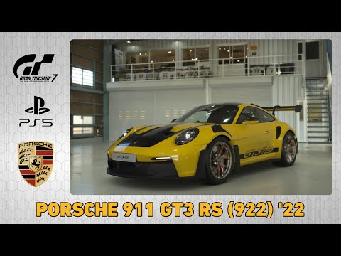 PORSCHE 911 GT3 RS (922) '22 - GRAN TURISMO 7 - YouTube