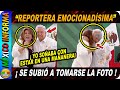 REPORTERA CASI LLORA DE LA EMOCIÓN POR ESTAR CON AMLO EN CONFERENCIA. MIRA LO QUE PASÓ AL FINAL.