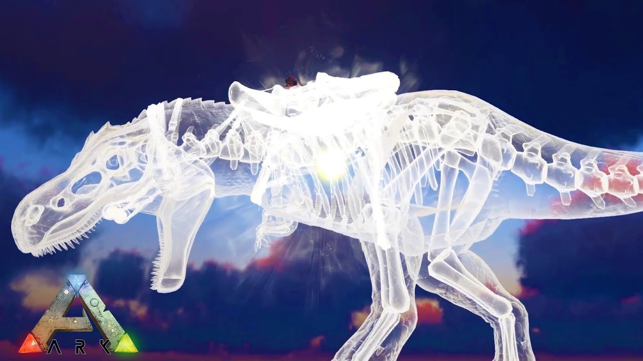 ARK Survival Evolved UNLEASHING ULTIMATE POWER OF SPIRIT REX !!! ARK MODDED PRIMAL FEAR E53