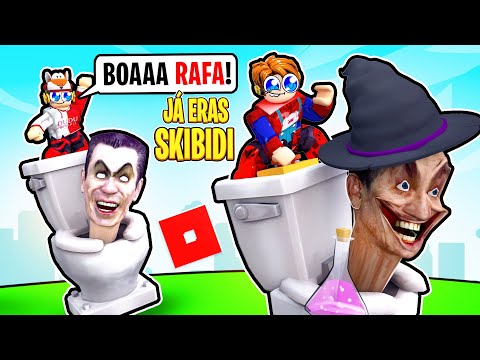 Dei Descarga na Privada Mago dos Skibidi Toilets🧙🏼‍♂️Roblox 