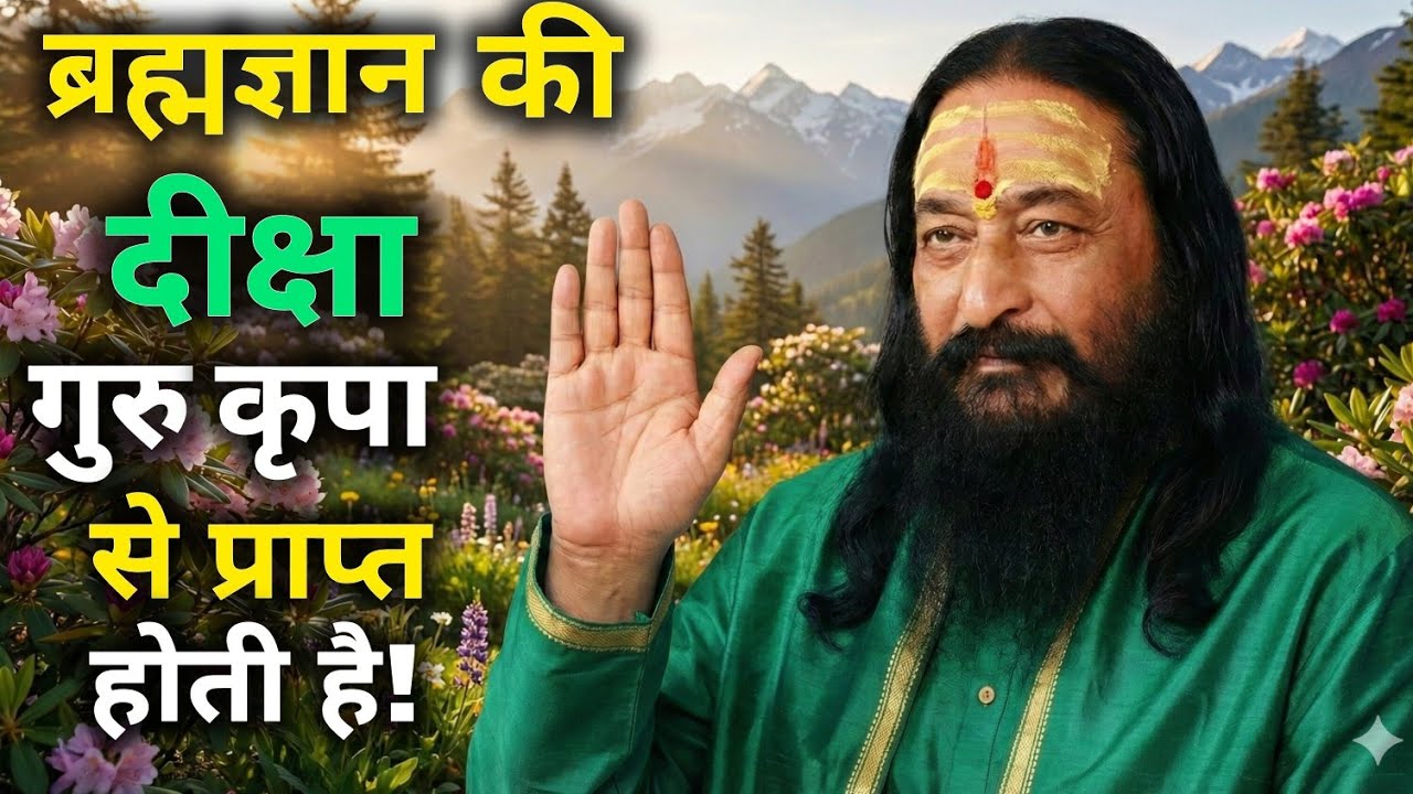 ब्रह्म ज्ञान की दीक्षा गुरु कृपा से प्राप्त होती है! #djjs #सत्संग #divyasatguru #ashutoshmahraj