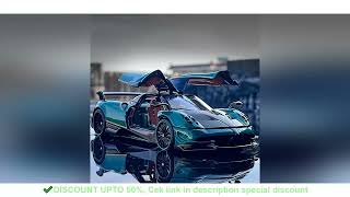 JKM 1:32 Pagani Huayra Supercar Diecasts &amp; Toy Vehicles Metal Car Model Shock absorber Sound Light C