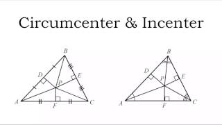 Circumcenter & Incenter
