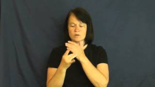 oil-verb ASL