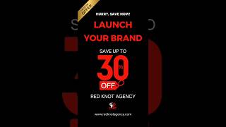 🔊 Limited Time Offer | by 𝗥𝗘𝗗 𝗞𝗡𝗢𝗧 | redknotagency.com🔥 #ShopifyDiscount #GlobalBusiness