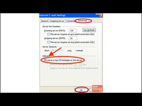 HOW TO LEAVE A COPY OF EMAIL MESSAGES ON SERVER - Tech Geeks