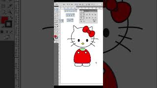 예쁜 헬로키티 그리기#shorts#일러스트기초 #cat #drawing #특별일러스트