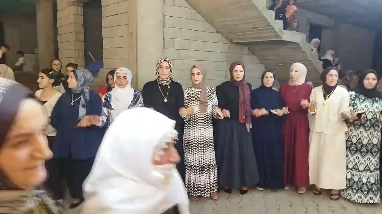 Muş Bulanık Sarıpınar köyü düğünleri Ağır Halay