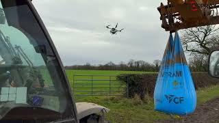 Early Nitrogen Fertiliser By Drone The Xag P100 Pro At Work In Cheshire, Uk