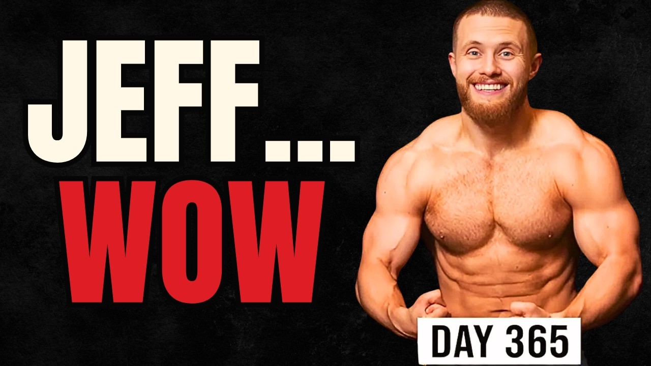 Jeff Nippard Trained Perfectly for 1 Year… For What?