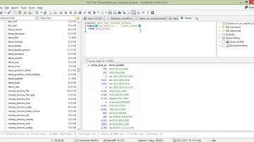 HOSOffice การเขียนคำสั่ง MySQL เพื่อต่อฟิวด์หรือคำด้วย Function CONCAT()