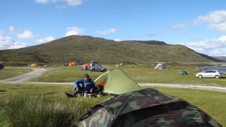 Sligachan, Scotland 2014, campsite