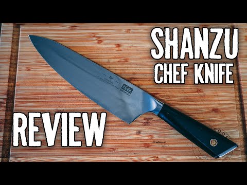 Shanzu 8 Chef Knife Review - Better than Dalstrong? 