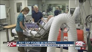 Gender pay gap found in nursing