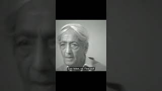 Do you love anybody | Krishnamurti #shorts