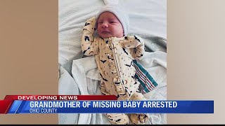 Grandmother of missing Ohio County baby arrested