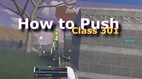 HOW TO PUSH ! - Pro Skill Series (Charge 301) - PinkPWNAGE - Population One