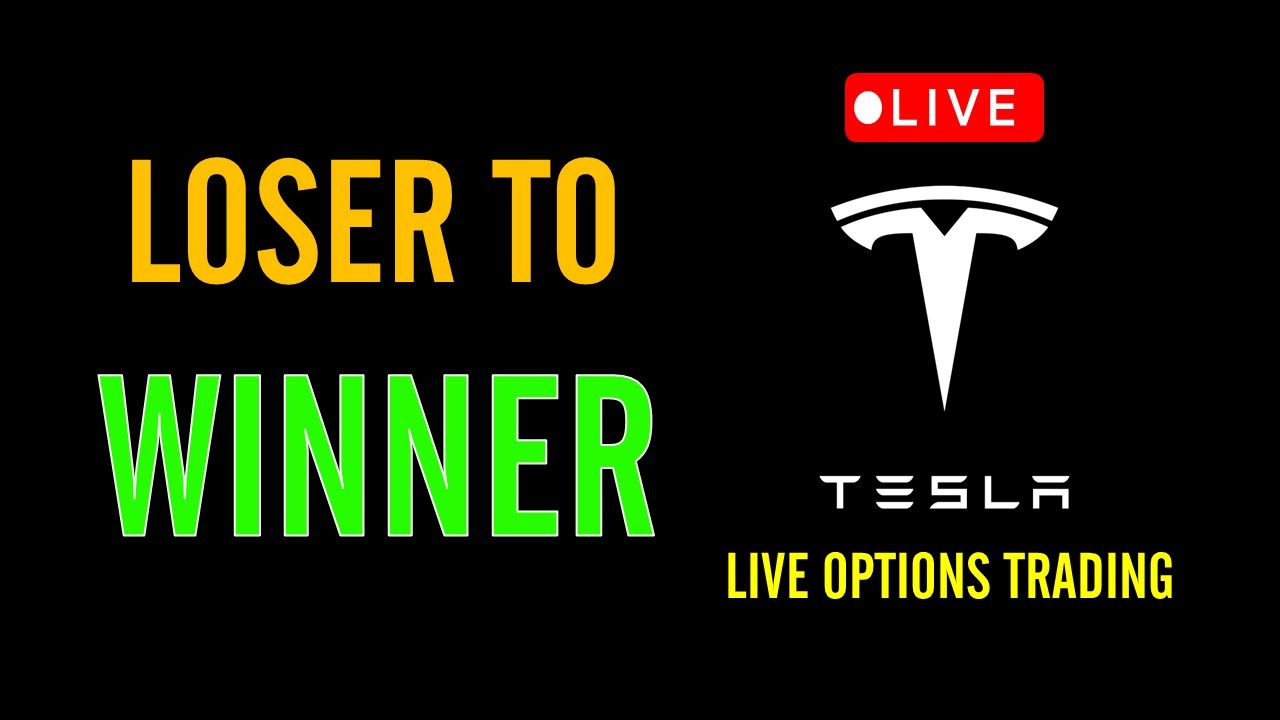How I Turned A Losing Day Into A Winning One Tesla Options Trade