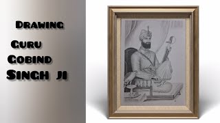 Drawing Guru Gobind Singh ji..... #subscribe for more art videos