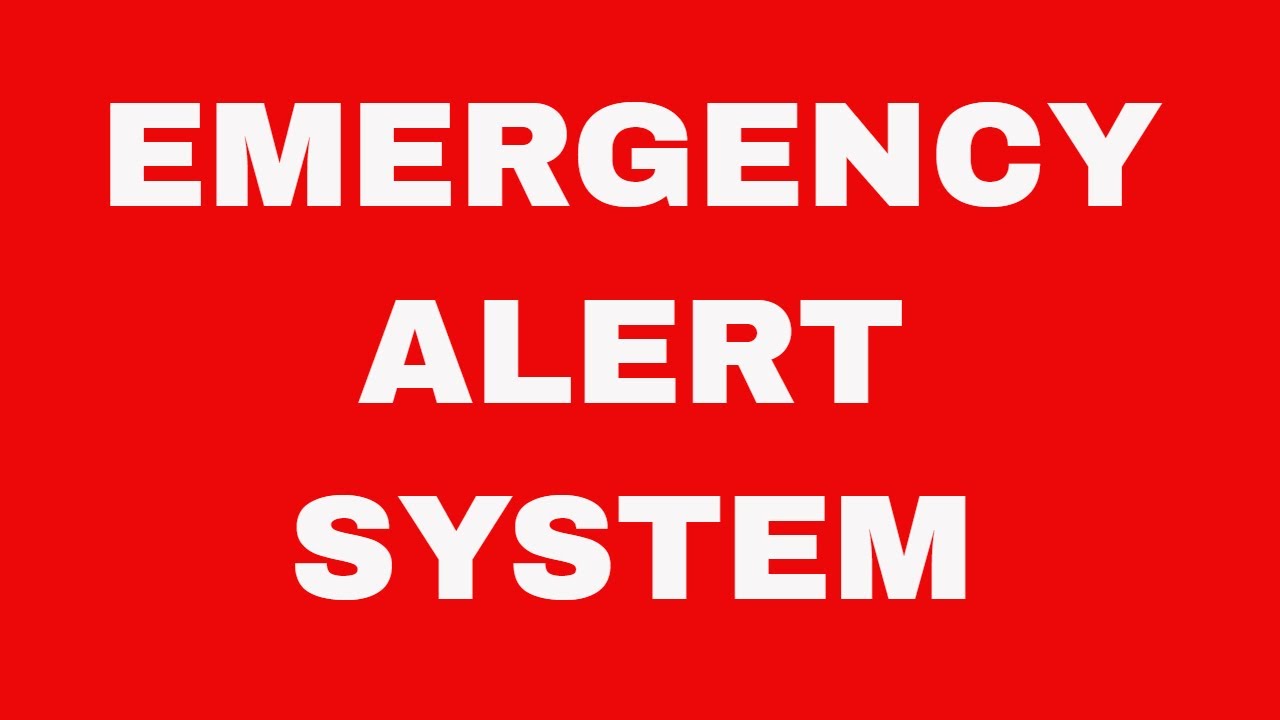 FEMA EAS ALERT 🚨 - YouTube