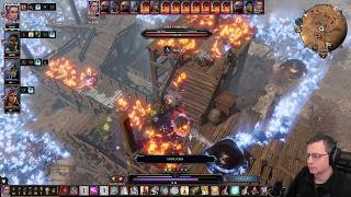 DOS2 first play - tactician - day 15 - BlackPits Oil Tower