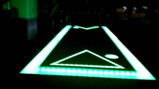 Led Beer Pong Table With Ball Washers And Moat