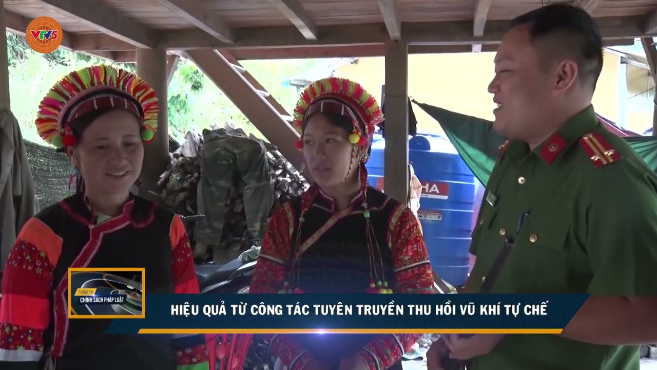 HIỆU QUẢ TỪ CÔNG TÁC TUYÊN TRUYỀN THU HỒI VŨ KHÍ TỰ CHẾ | VTV5