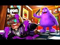 GRIMACE CACCIA I MIEI AMICI! FUGA DA GRIMACE ASSASSINO SU ROBLOX!!