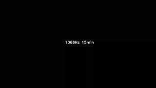 1066 Hz 15min sine sound wave