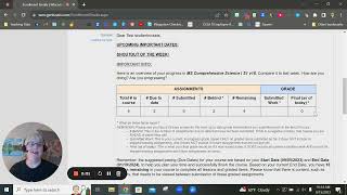 Quick Tip: How To Read The Weekly Progress Reports