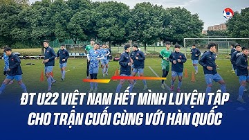 U22 Việt Nam trở lại sân tập, hướng tới trận đấu gặp U22 Hàn Quốc tại Panda Cup 2025