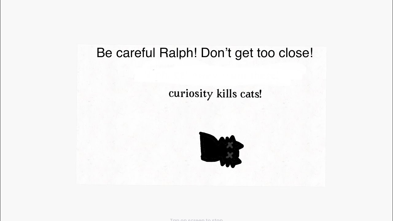 Cat puns (animation to half-asleep Chris’ video)