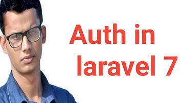 How to Make Laravel Authentication 7