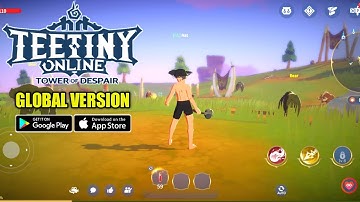 TeeTINY Online: Tower Of Despair Gameplay (OPEN WORLD MMORPG) Android/IOS
