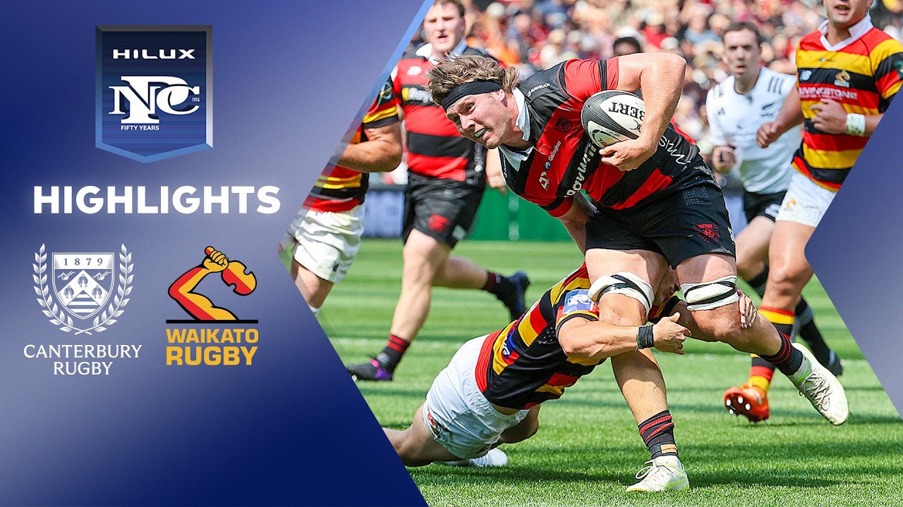 HIGHLIGHTS | Canterbury vs Waikato | Hilux NPC | QF4 | Sky Sport NZ