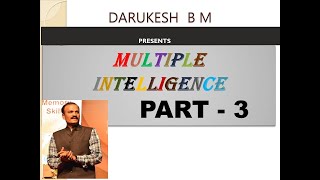 Multiple Intelligence PART 3